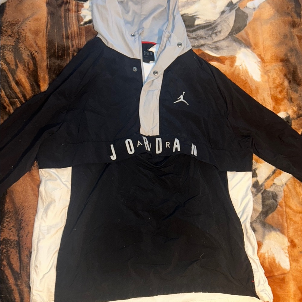 Jordan Black and White Hoodie